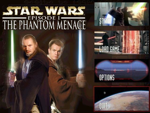 Star Wars Phantom Menace screenshot 2 for Playstation